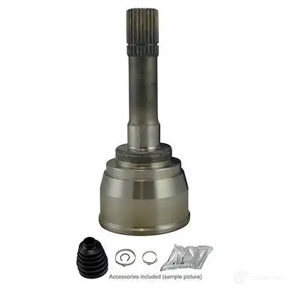 Шрус приводного вала, комплект KAVO PARTS PN ZMU 1761549 8715616059336 cv8503
