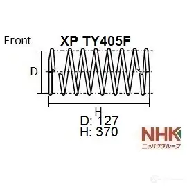 Пружина подвески NHK XP TY405F 1439704915 Q Q8QB изображение 0