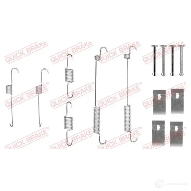 Ремкомплект колодок KAWE 105-0846 K VTLF 2301333