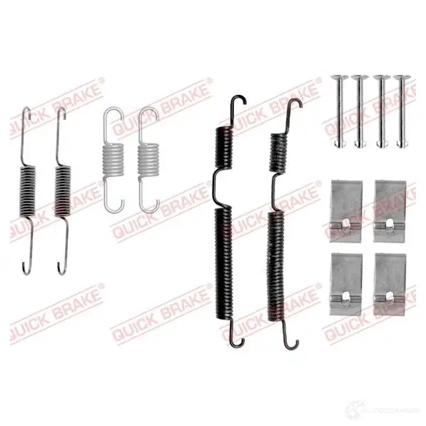 Ремкомплект колодок KAWE G C530 2301024 105-0017