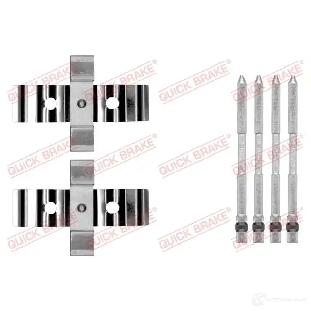 Ремкомплект колодок KAWE 109-1848 2301993 SJ OGH5D