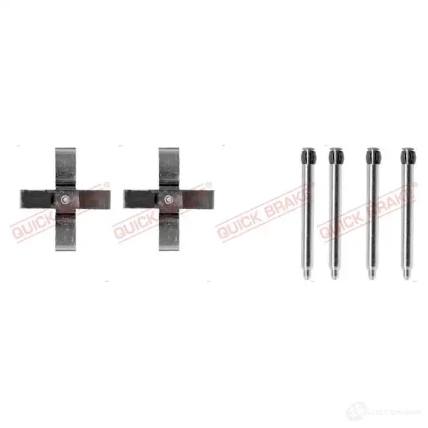 Ремкомплект колодок KAWE 109-1266 L1L6U DV 2301723