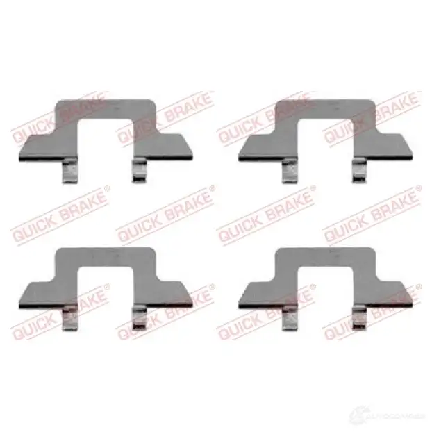 Ремкомплект колодок KAWE TE M4SW 2301701 109-1242