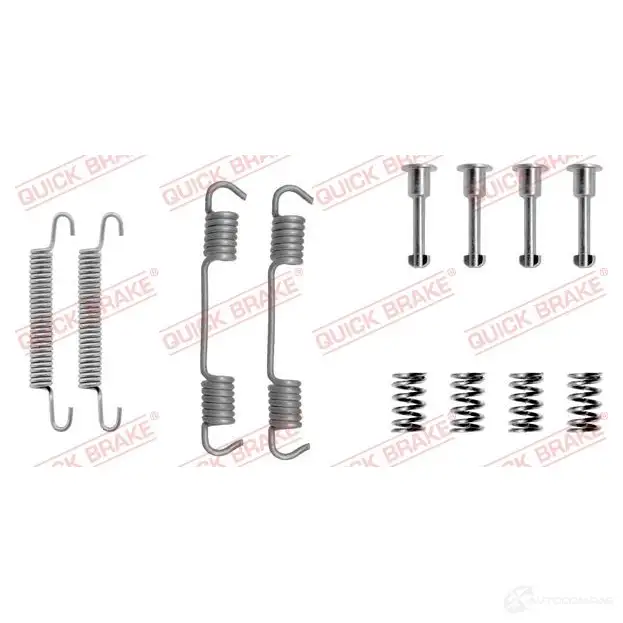 Ремкомплект колодок KAWE AMD5CJ W 2301208 105-0708