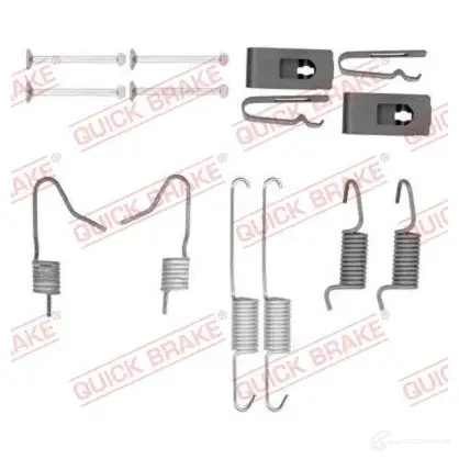 Ремкомплект колодок KAWE 105-0898 2301380 W0NPS0 2