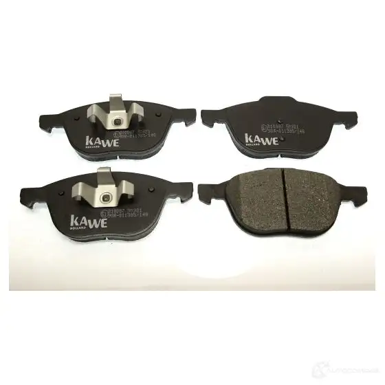 Тормозные колодки дисковые, комплект KAWE K83 6N 2317852 810087