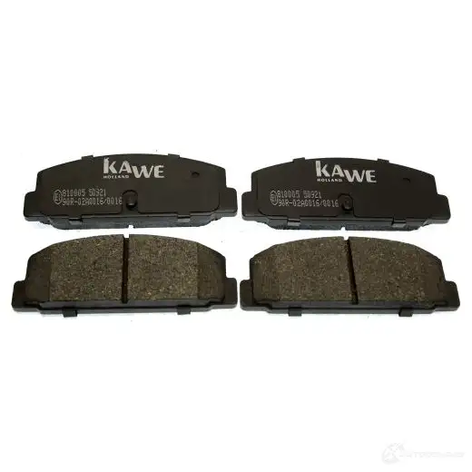 Тормозные колодки дисковые, комплект KAWE 810005 L0VSQ S 2317770 изображение 0