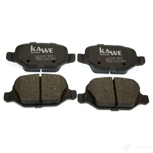 Тормозные колодки дисковые, комплект KAWE 2317813 810048 C6Q7D X изображение 0