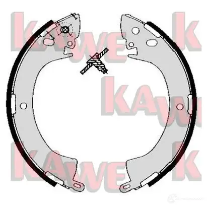 Тормозные колодки KAWE 05240 2299985 RYC3 0V