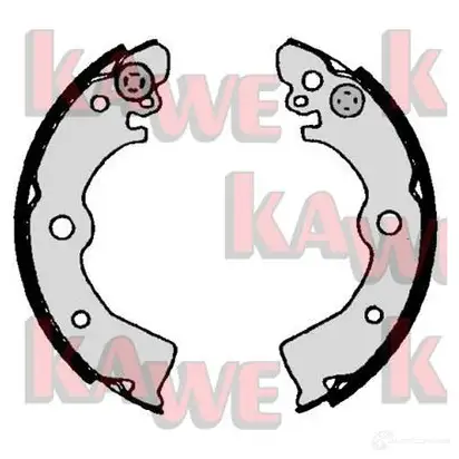 Тормозные колодки KAWE A8M7 Q9 2300327 07030