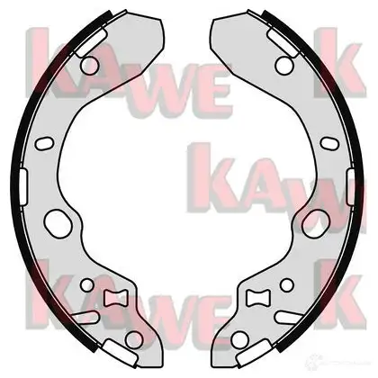 Тормозные колодки KAWE 07910 2300521 8UI4B X