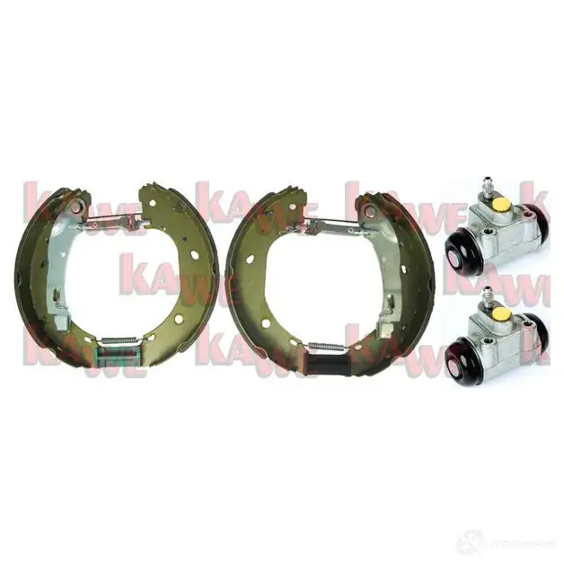 Тормозные колодки KAWE 2337658 XX6E AG OEK571