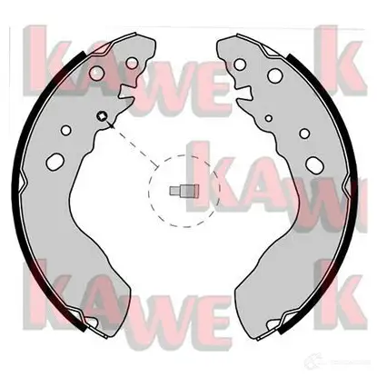 Тормозные колодки KAWE 07770 2300507 FCDI G