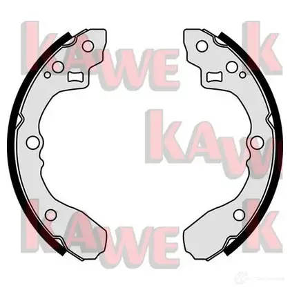 Тормозные колодки KAWE 08060 2300551 7W2 0WAO изображение 0