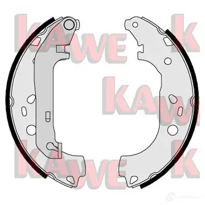 Тормозные колодки KAWE 2300639 3O HOTQL 08550 изображение 0