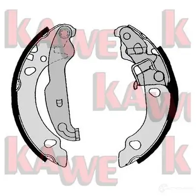 Тормозные колодки KAWE 08190 H NSWC 2300569