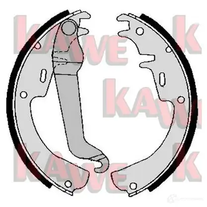 Тормозные колодки KAWE S Y2VJ5O 2299390 02540