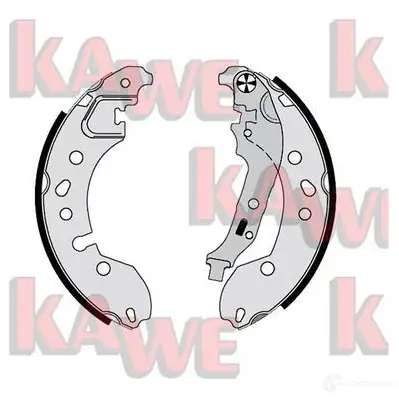 Тормозные колодки KAWE 1223410463 RKJ D6O 01176