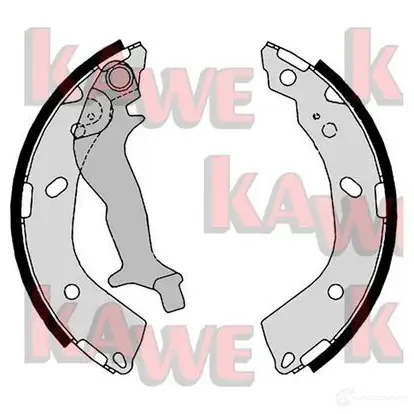 Тормозные колодки KAWE GM40T V 08760 2300691