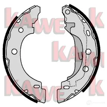 Тормозные колодки KAWE 07330 2300411 5K7 PU