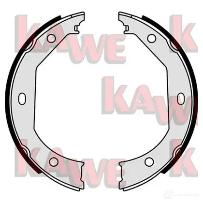 Барабанные колодки KAWE 08090 2300554 N8 9R8O