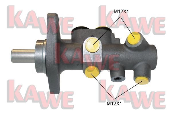 Главный тормозной цилиндр KAWE B1760 2331920 GDHF XWS изображение 0