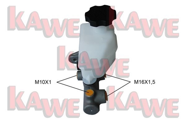 Главный тормозной цилиндр KAWE 9KQ MC 1440963740 B6258