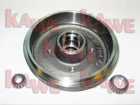 Тормозной барабан KAWE ASH 8F 7D0226C 2317238 изображение 0