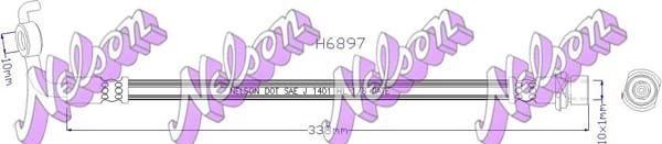 Тормозной шланг KAWE H6897 1424566578 9UX 3YO