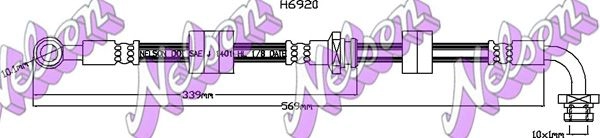 Тормозной шланг KAWE 2335566 6V0K 36 H6920 изображение 0