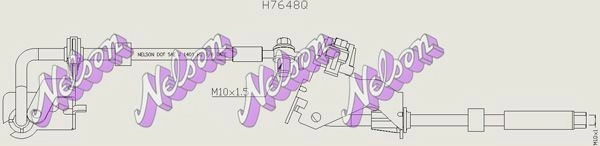 Тормозной шланг KAWE H7648Q C9A1 D 2336447 изображение 0