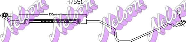 Тормозной шланг KAWE H7651 2336451 YJ4YB 24