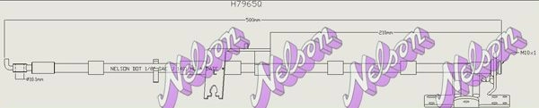 Тормозной шланг KAWE 1424806440 H7965Q JNH AEPH