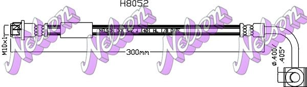 Тормозной шланг KAWE FH SO1PW 1424235420 H8052 изображение 0