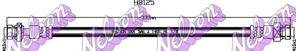 Тормозной шланг KAWE H8125 1440968646 OJ5UMG Q
