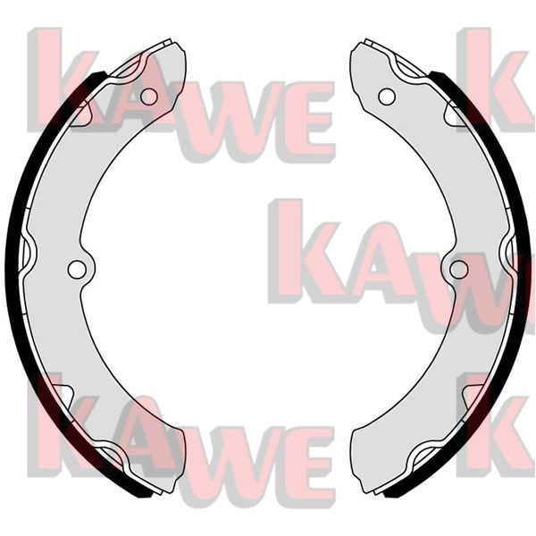 Тормозные колодки KAWE 2299006 19X3U I 01099 изображение 0