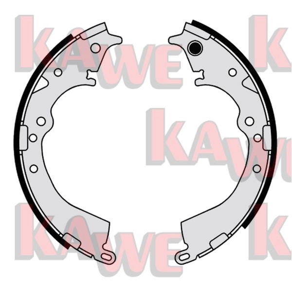 Тормозные колодки KAWE 1440969093 7BC JY 01196