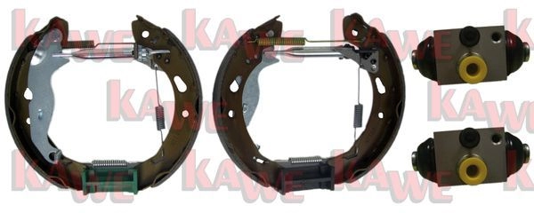 Тормозные колодки KAWE 2337680 OEK628 0 Q6SC
