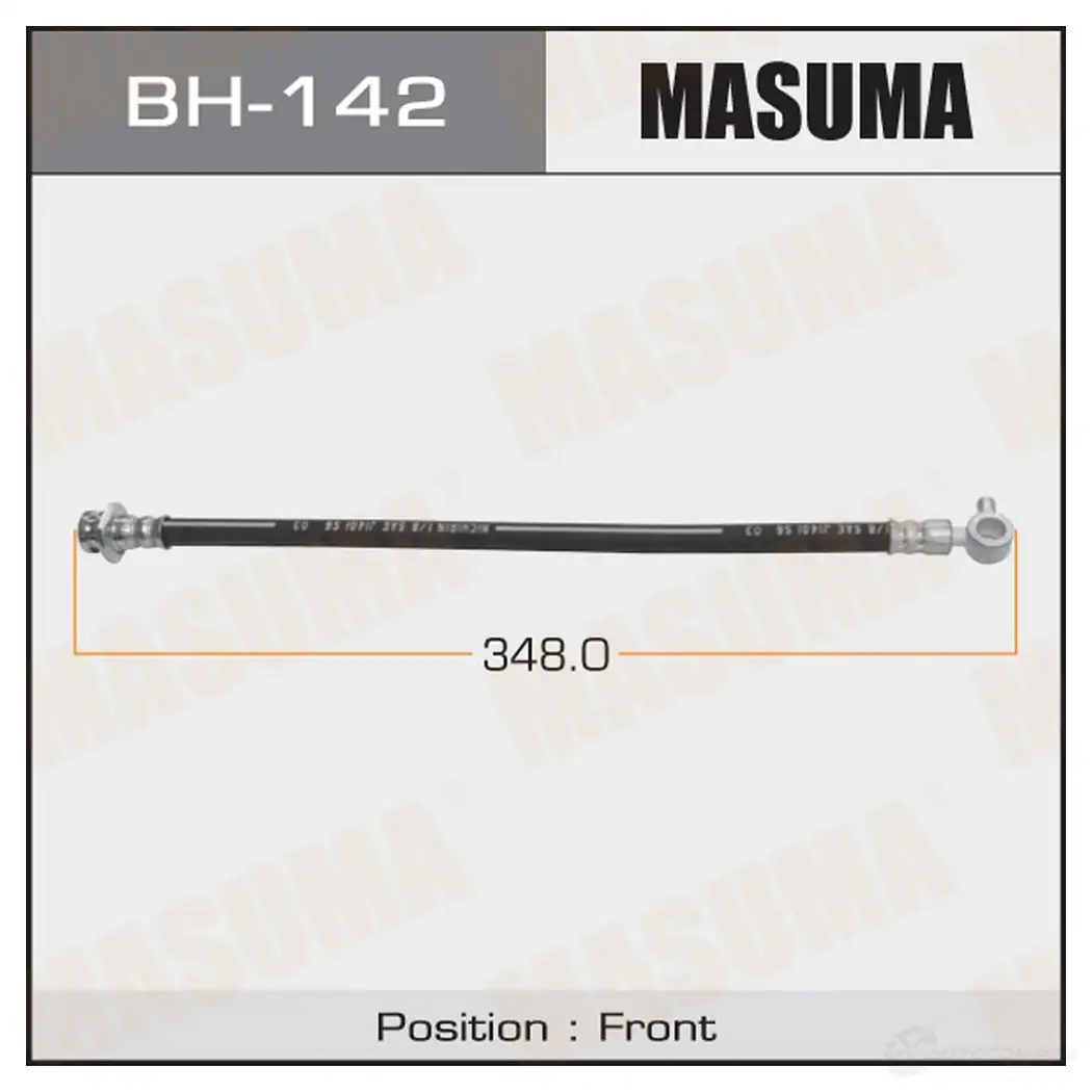 Шланг тормозной MASUMA 1422879252 BH-142 GF3F W
