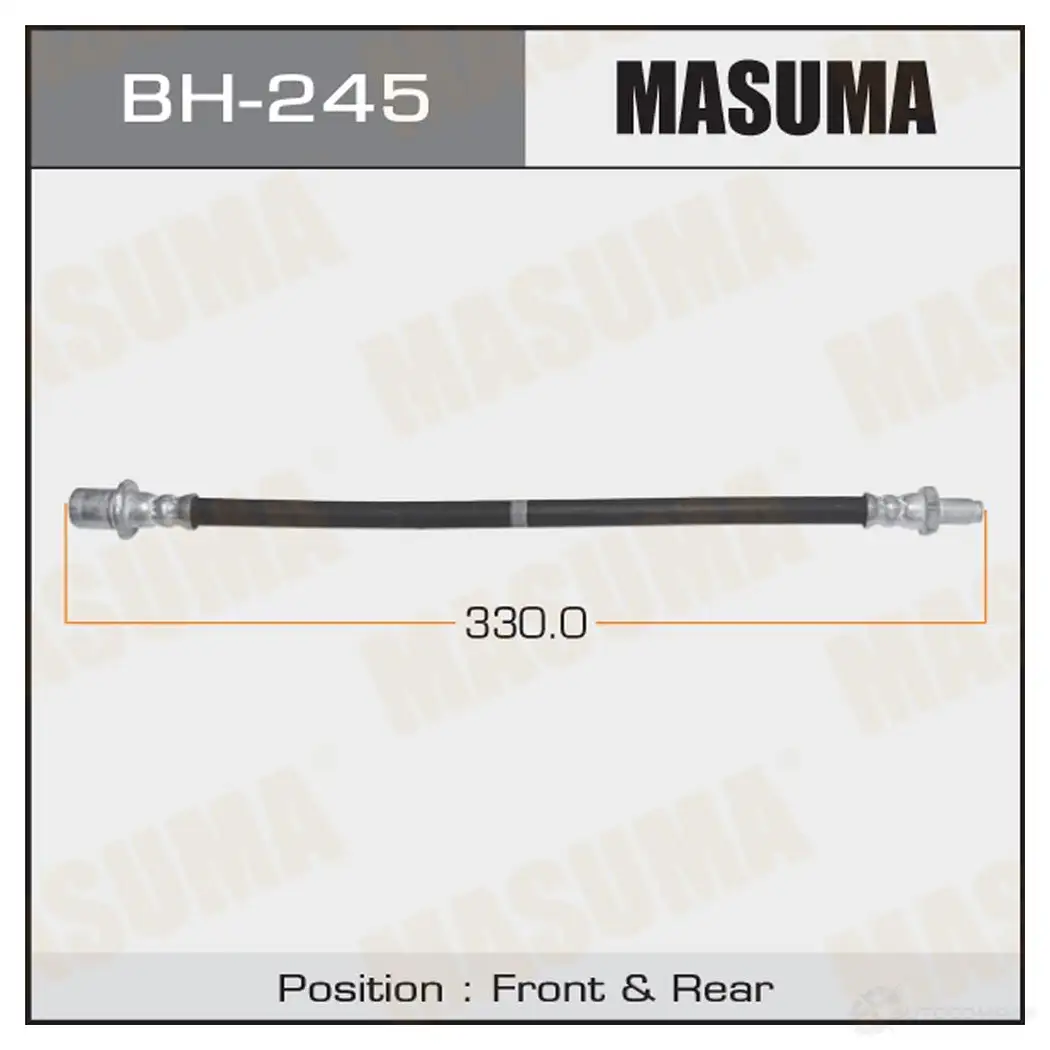 Шланг тормозной MASUMA BH-245 1422880620 7 2J8N