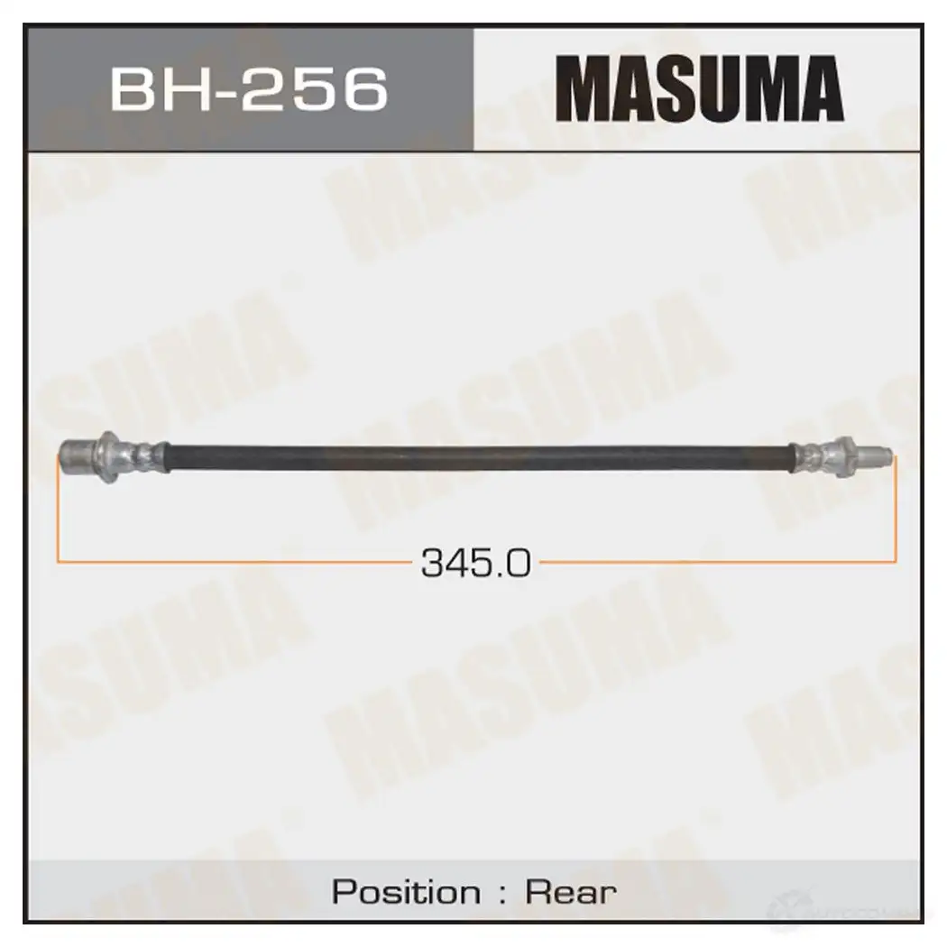 Шланг тормозной MASUMA 1422880244 T5I5 P09 BH-256 изображение 0