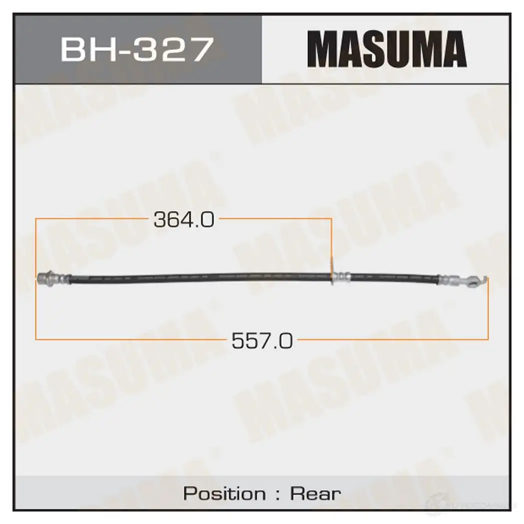 Шланг тормозной MASUMA 1422880135 N7UCQ J BH-327