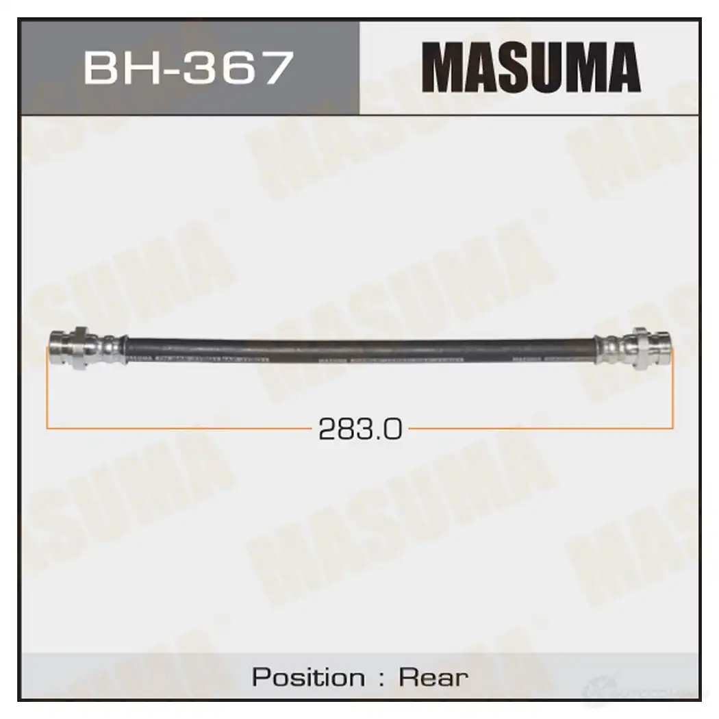 Шланг тормозной MASUMA 1422880545 BH-367 Q IBE4 изображение 0