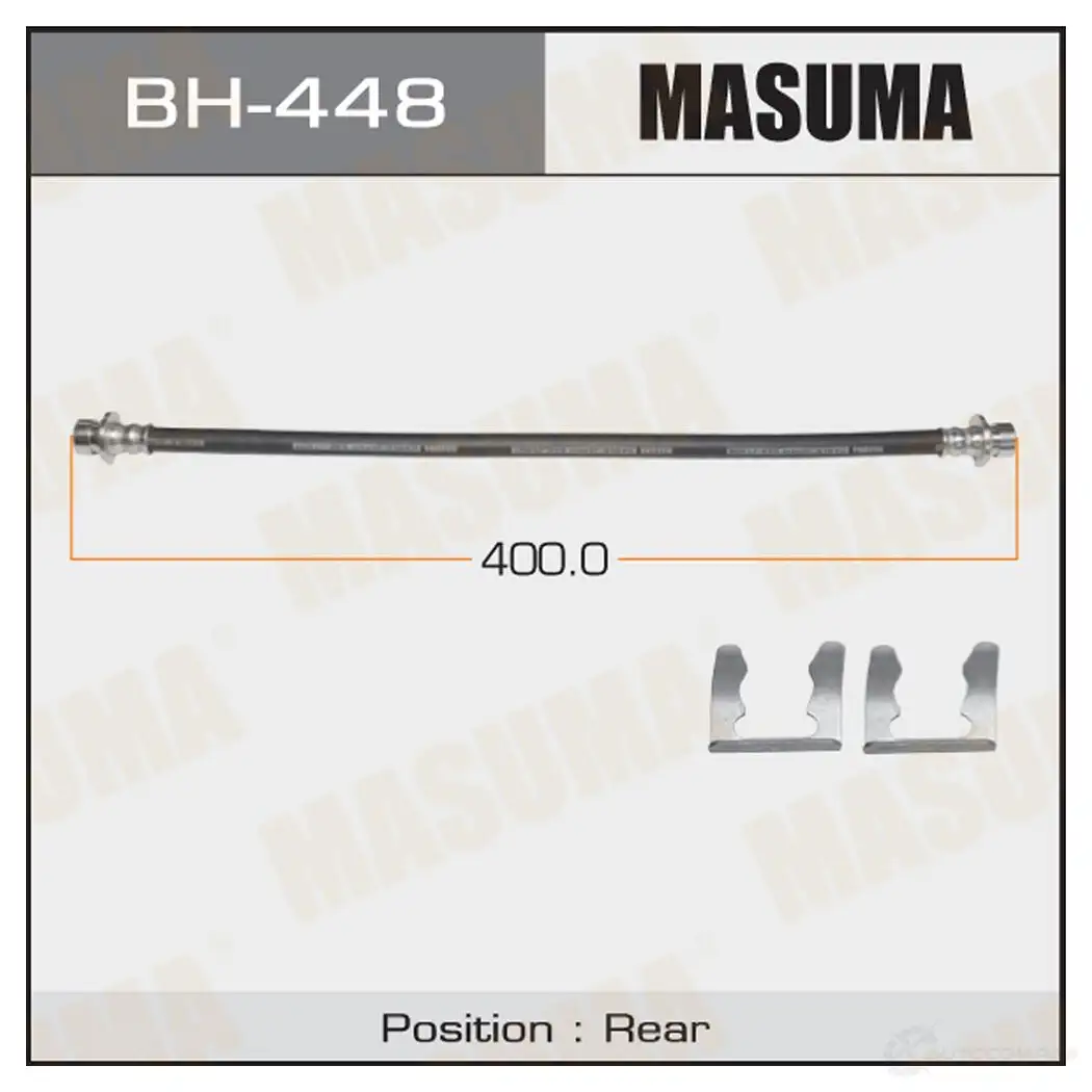 Шланг тормозной MASUMA 1422880563 7MLD D BH-448 изображение 0
