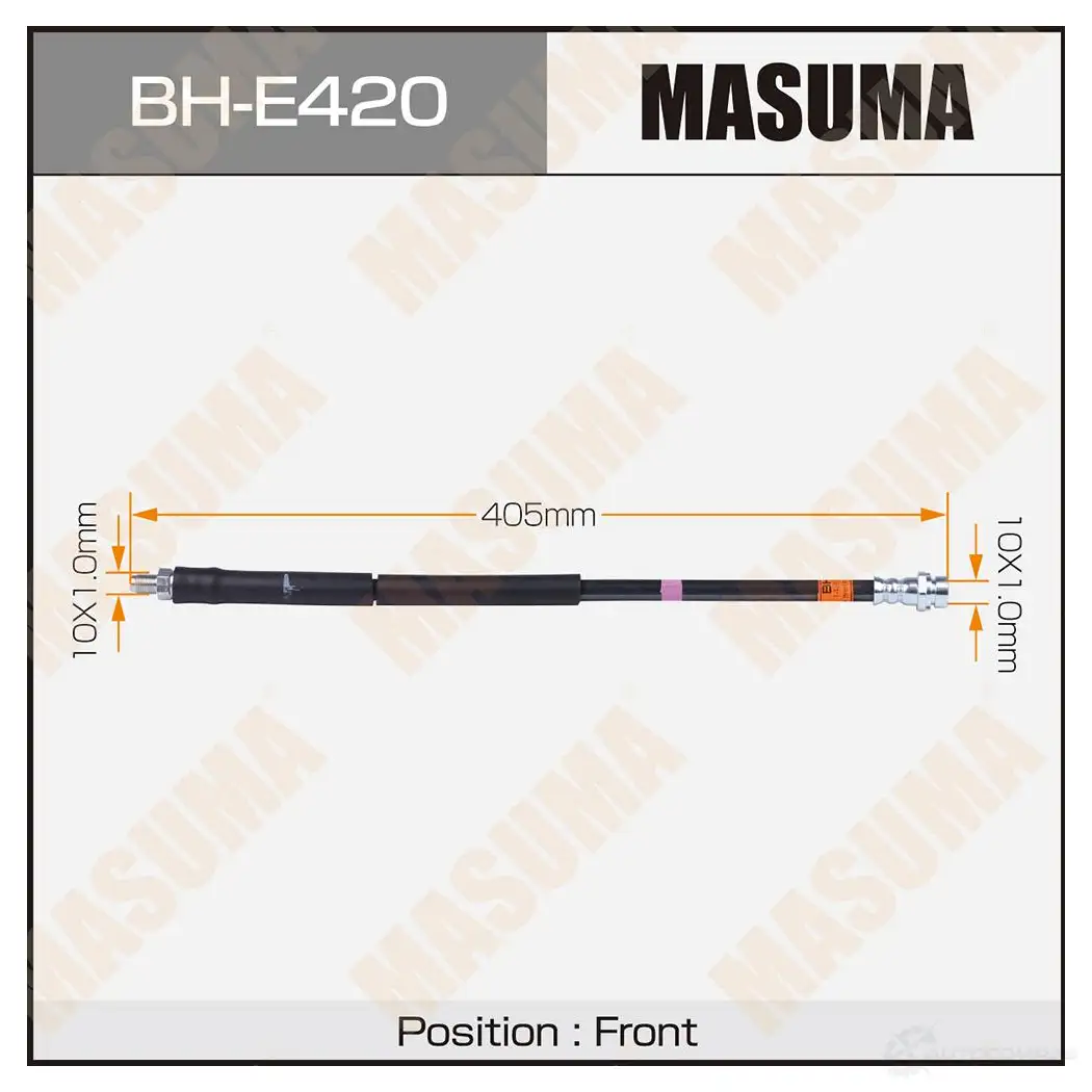 Шланг тормозной MASUMA UB5 C4 1439697237 BH-E420 изображение 0