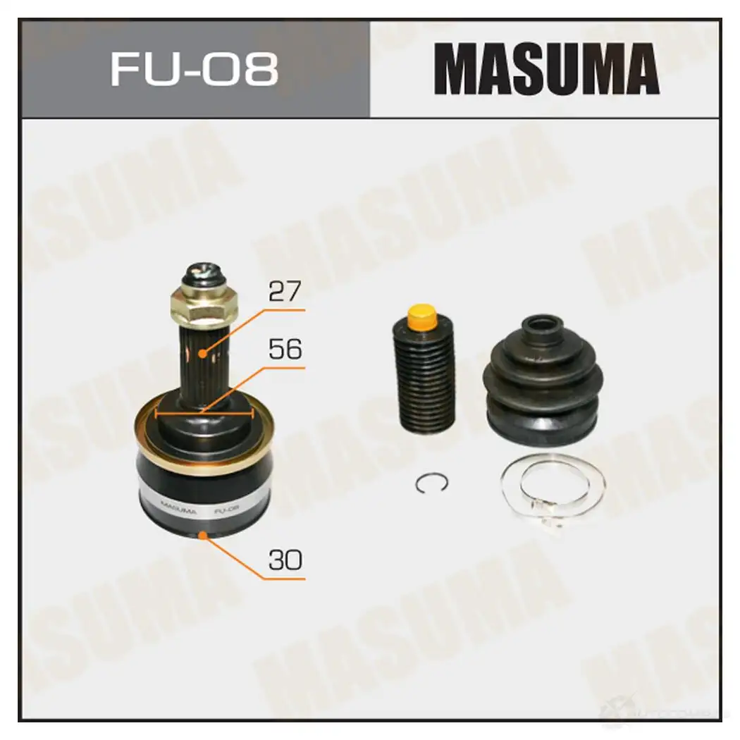 ШРУС наружный MASUMA LW TCP95 1422879920 FU-08 изображение 0