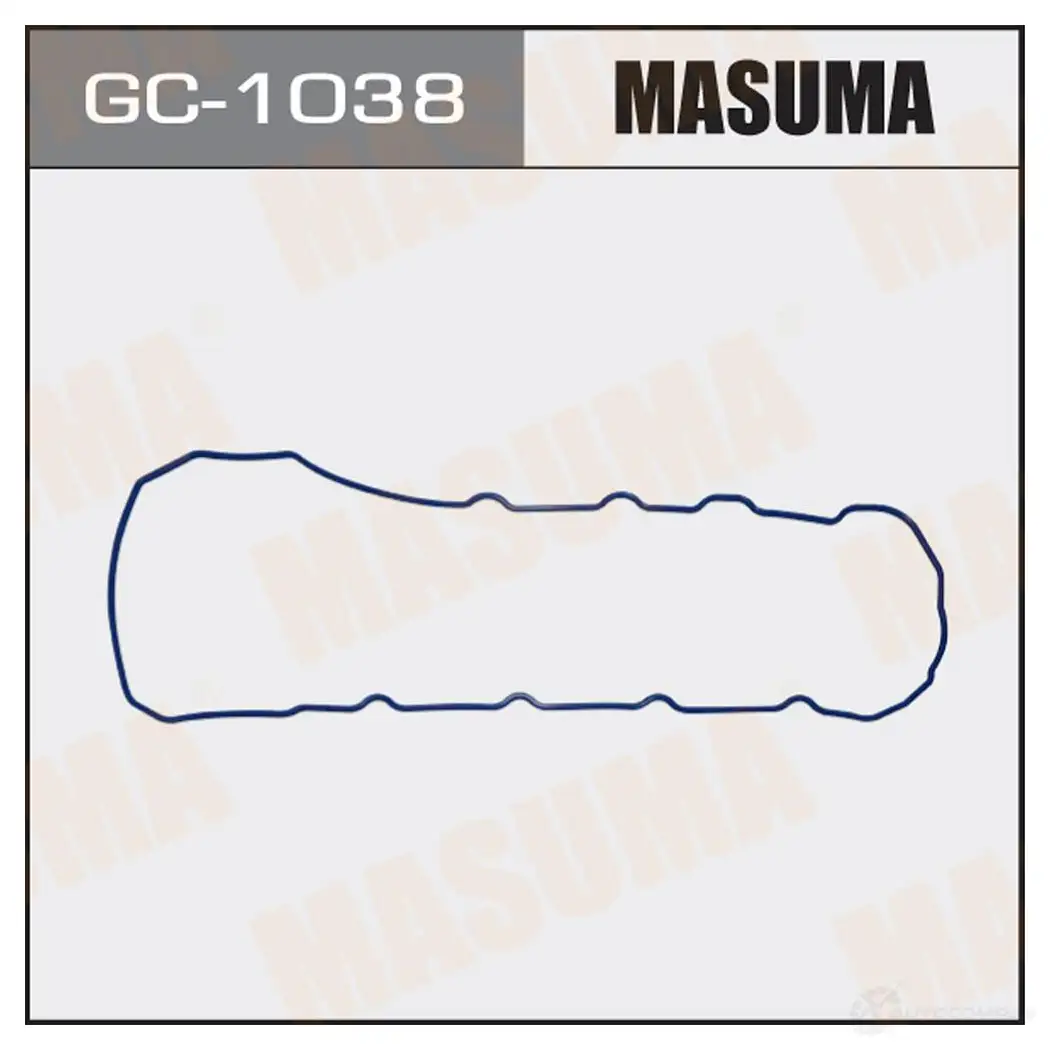 Прокладка клапанной крышки MASUMA 1422884788 GC-1038 K6QW SWW изображение 0