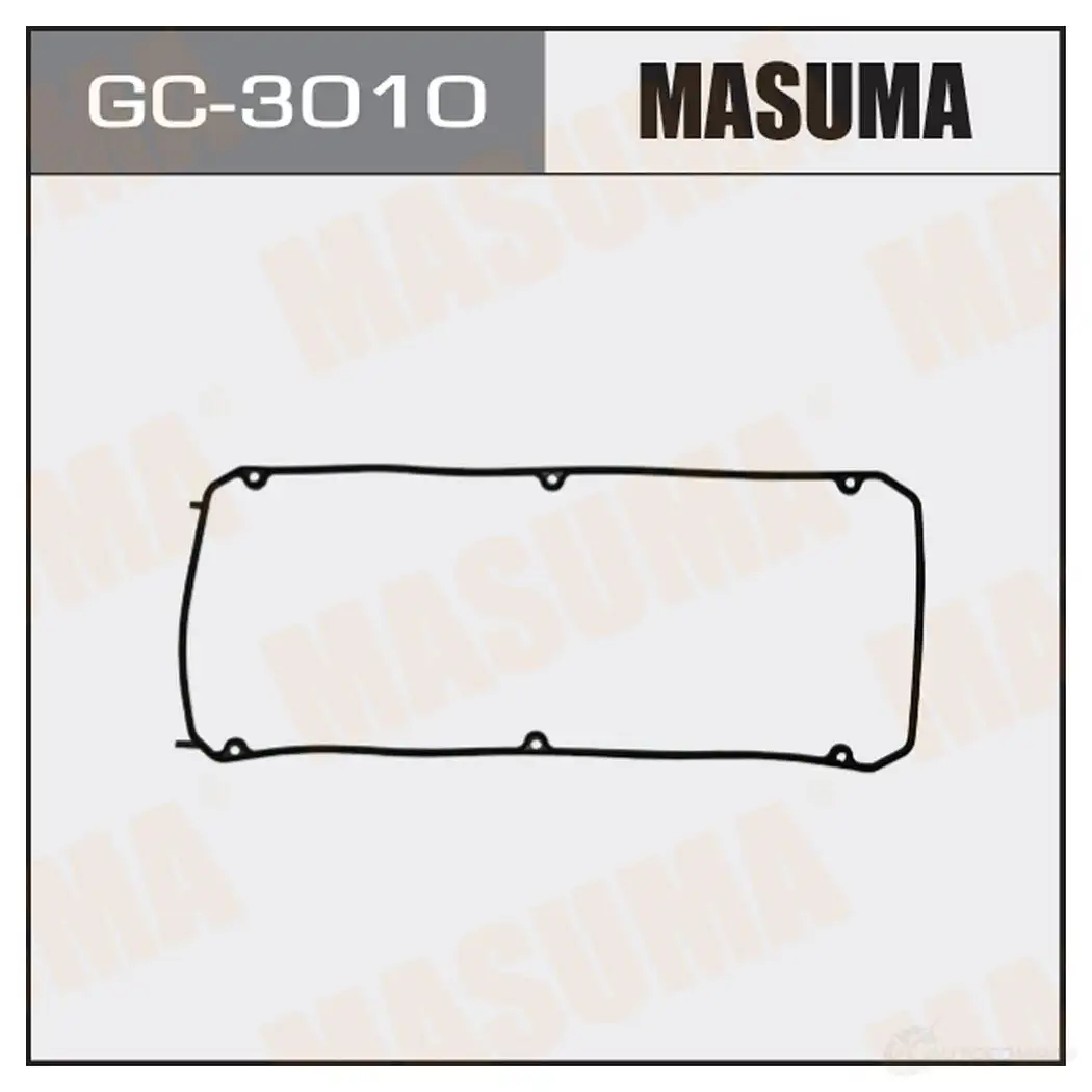 Прокладка клапанной крышки MASUMA GC-3010 1422884792 ZX7FJ E1 изображение 0