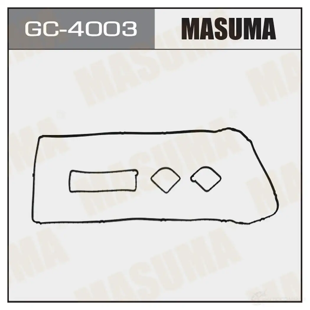 Прокладка клапанной крышки MASUMA GC-4003 1422890069 AMY3 7I изображение 0