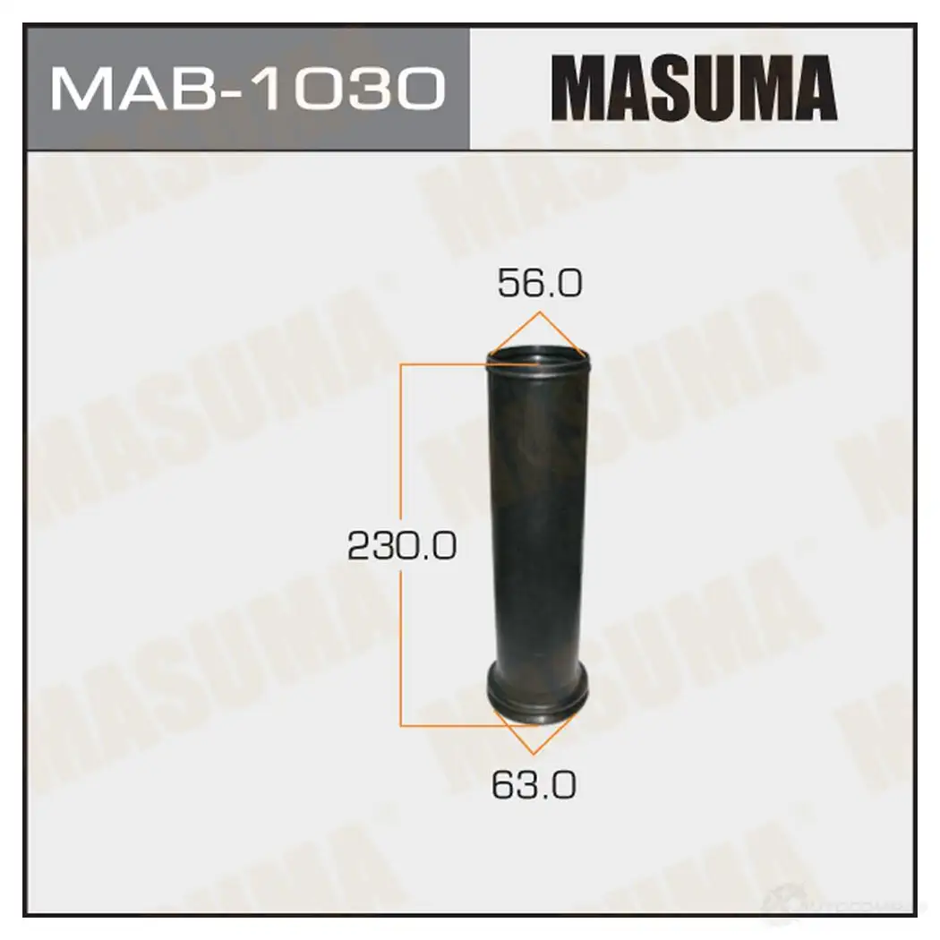 Пыльник амортизатора (резина) MASUMA MAB-1030 1422881227 J 7VY74 изображение 0